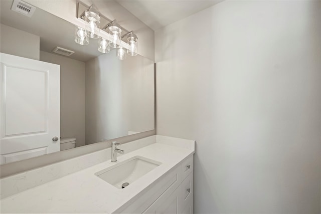 2845 14th St, Hempstead, TX 77445 - bathroom featuring toilet and vanity