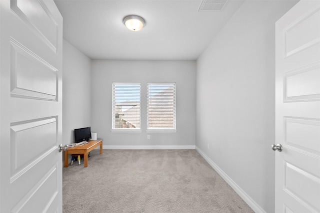 13746 Brahman Valley Ct, Cypress, TX 77429 - unfurnished room with carpet flooring and an office area
