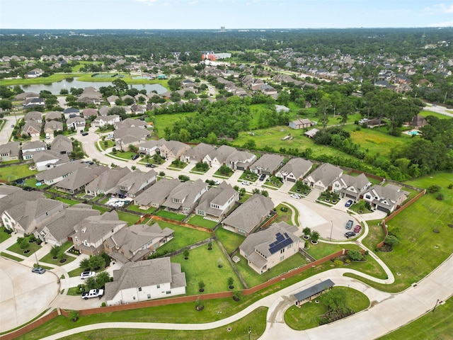 13746 Brahman Valley Ct, Cypress, TX 77429 - aerial perspective of suburban area featuring a nearby body of water