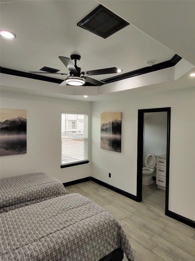 4739 Reed Rd Unit A, Houston, TX 77033 - bedroom featuring recessed lighting, light wood finished floors, and a ceiling fan