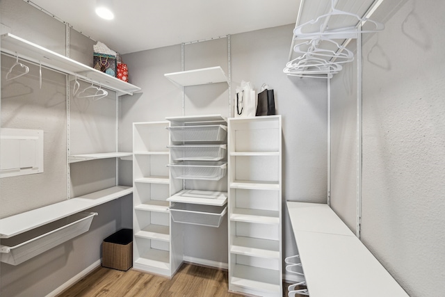 2475 Underwood St Unit 369, Houston, TX 77030 - spacious closet with wood finished floors