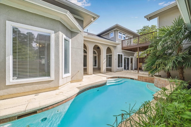 966 Bentwater Dr, Montgomery, TX 77356 - outdoor pool with a patio