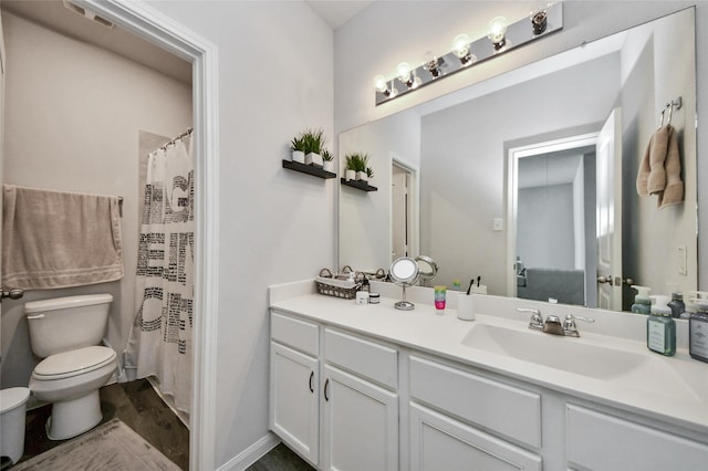 3923 Calasso Ct, Katy, TX 77493 - bathroom with vanity and a shower with shower curtain