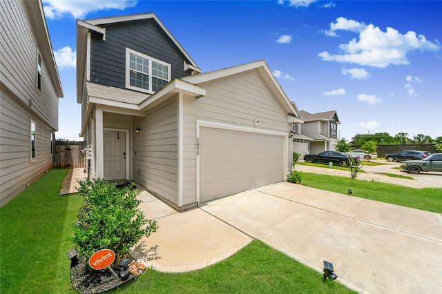3923 Calasso Ct, Katy, TX 77493 - view of front of home featuring driveway and an attached garage