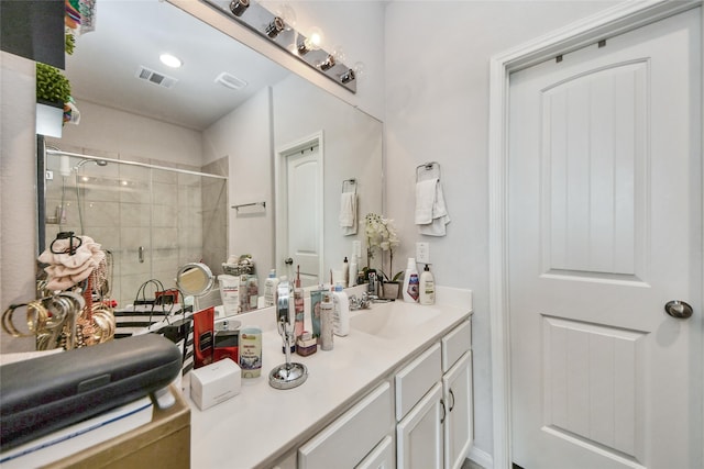 3923 Calasso Ct, Katy, TX 77493 - full bath featuring a shower stall and vanity