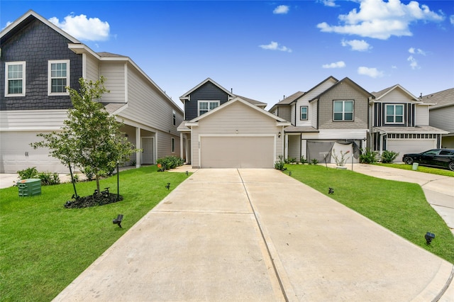 3923 Calasso Ct, Katy, TX 77493 - townhome / multi-family property with concrete driveway and a front lawn