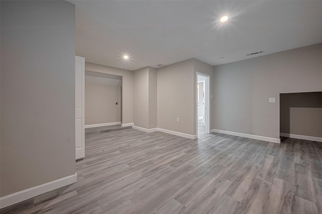 11502 Leader St, Houston, TX 77072 - empty room featuring recessed lighting and wood finished floors