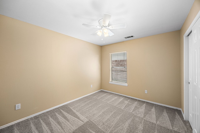 14319 Heron Marsh Dr, Cypress, TX 77429 - unfurnished bedroom with a closet, carpet, and ceiling fan