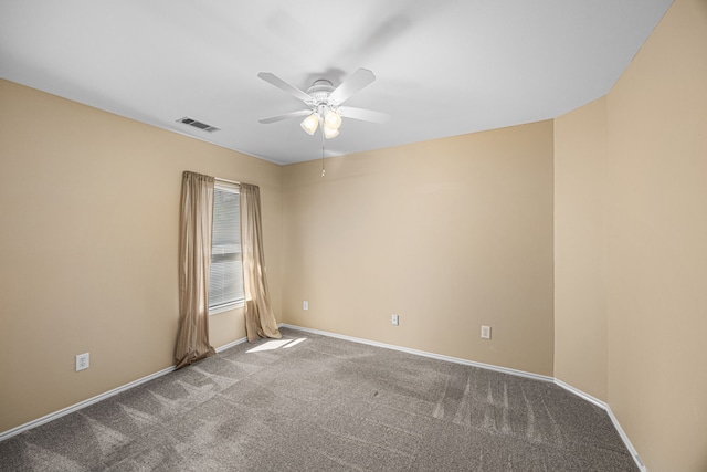 14319 Heron Marsh Dr, Cypress, TX 77429 - carpeted spare room featuring a ceiling fan and baseboards