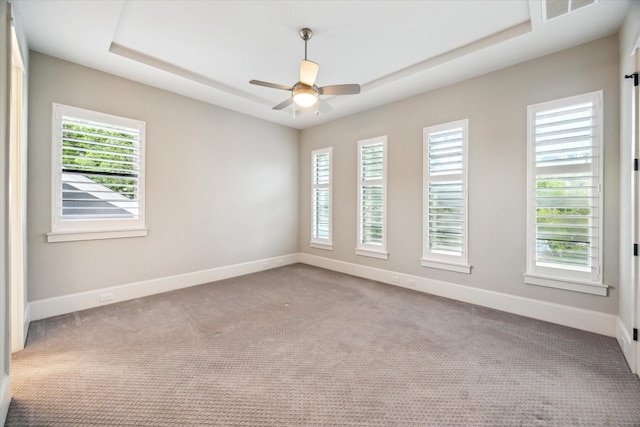 1116 W Drew St, Houston, TX 77006 - spare room with healthy amount of natural light, carpet, and a ceiling fan