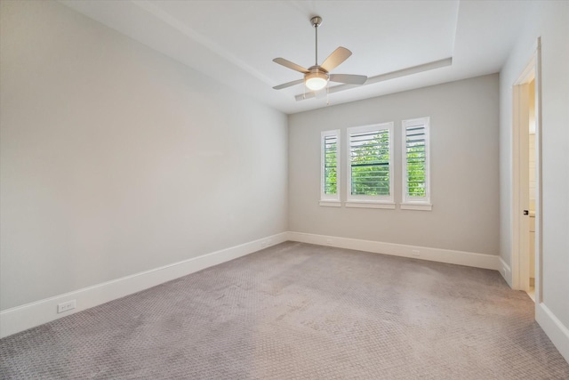 1116 W Drew St, Houston, TX 77006 - carpeted spare room featuring ceiling fan and baseboards