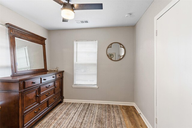 3318 Europa St, Houston, TX 77022 - unfurnished bedroom featuring baseboards and a ceiling fan