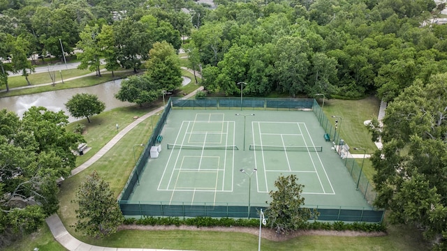 14510 Kings Head Dr, Houston, TX 77044 - view of tennis court