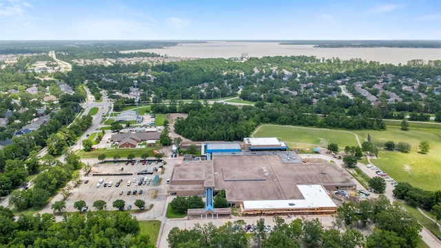 14510 Kings Head Dr, Houston, TX 77044 - bird's eye view of a large body of water