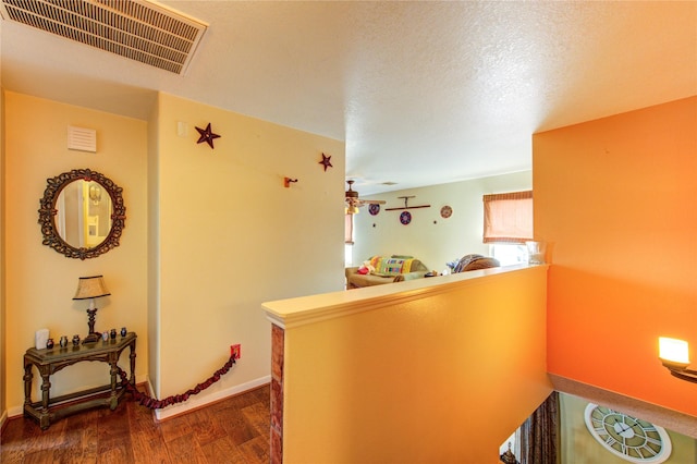 11734 Filaree Trl, Houston, TX 77044 - hall featuring wood finished floors and baseboards