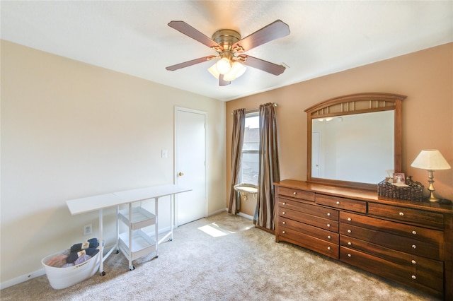 11734 Filaree Trl, Houston, TX 77044 - bedroom featuring carpet and a ceiling fan
