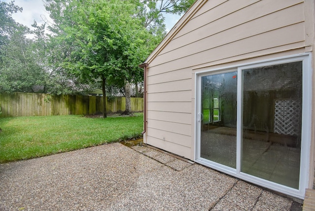 1010 Rock Canyon Dr, Katy, TX 77450 - view of yard featuring a patio