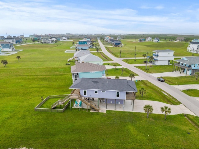 18607 Warrior Rd, Galveston, TX 77554 - drone / aerial view