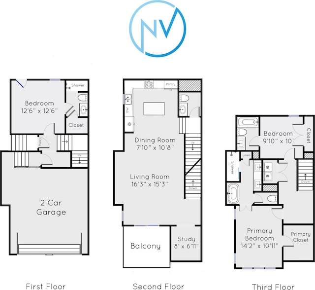 1604 Mary St, Houston, TX 77026 - view of home floor plan