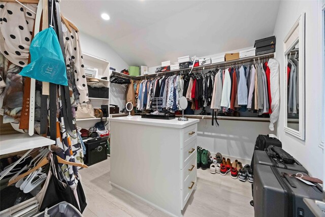 2422 Briley St, Houston, TX 77004 - spacious closet featuring lofted ceiling
