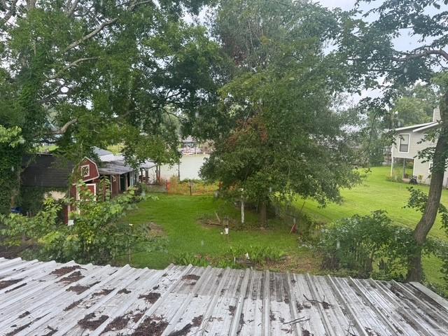 771 Governor Wood Dr, Point Blank, TX 77364 - wooden deck featuring a yard