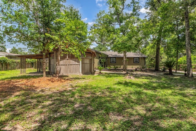 10650 Forest Creek Dr, Conroe, TX 77318 - view of yard