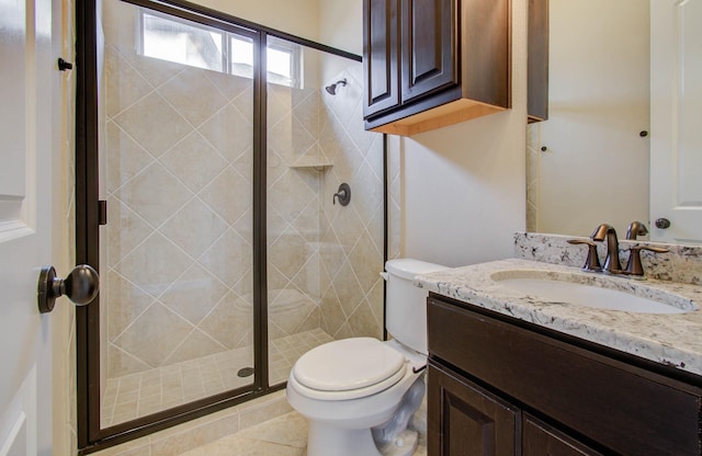 5719 Avon Landing Ln, Sugar Land, TX 77479 - full bathroom with vanity and a shower stall
