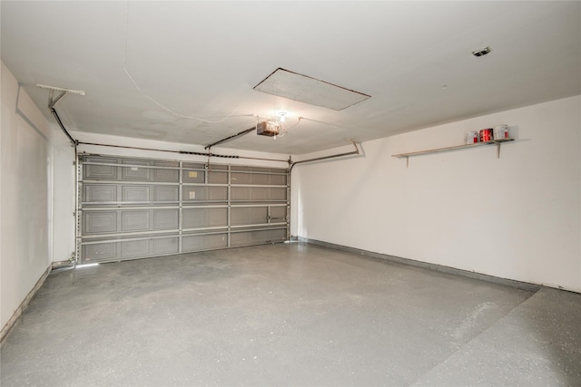 7502 Dawnbriar Ct, Houston, TX 77489 - garage with a garage door opener and baseboards