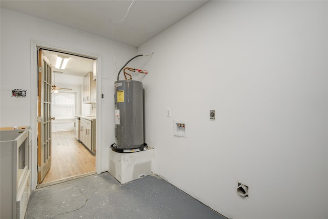 7502 Dawnbriar Ct, Houston, TX 77489 - utility room with water heater