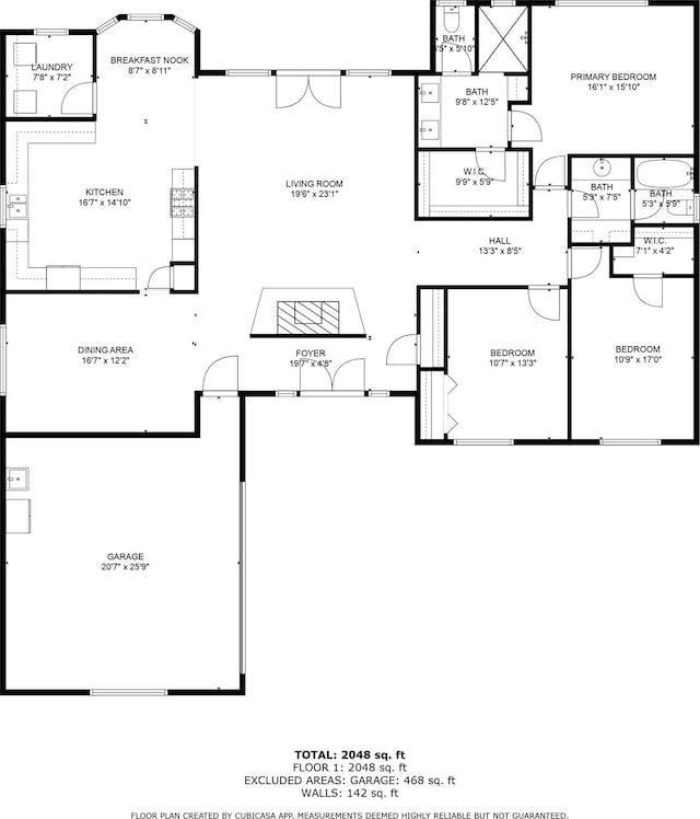 718 River Plantation Dr, Conroe, TX 77302 - view of home floor plan