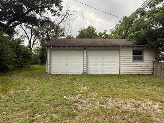 1053 Marjorie St, Houston, TX 77088 - view of detached garage