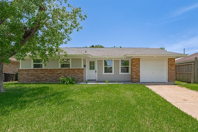12210 Palmbeach St, Houston, TX 77034 - ranch-style home with brick siding, driveway, and a garage