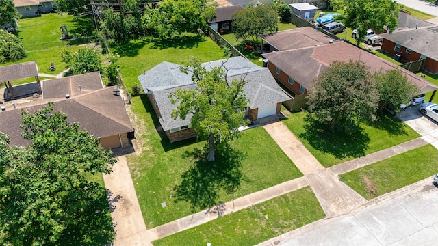 12210 Palmbeach St, Houston, TX 77034 - aerial perspective of suburban area