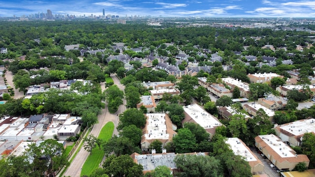 2100 Tanglewilde St Unit 312, Houston, TX 77063 - bird's eye view of skyline