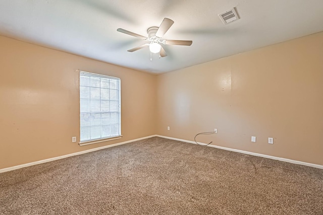 55 Sweetgum Ct, Lake Jackson, TX 77566 - carpeted spare room with ceiling fan and baseboards