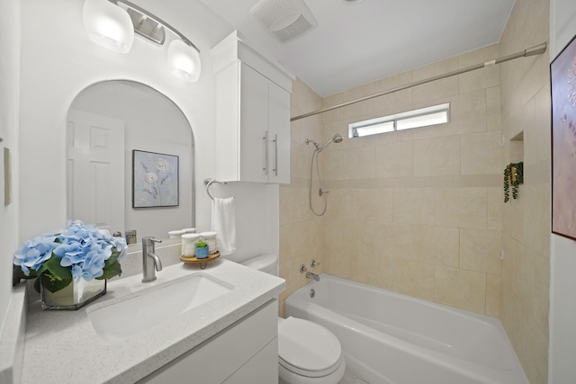 5730 Chrystell Ln, Houston, TX 77092 - full bath with vanity and shower / tub combination