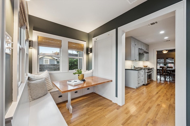 711 Pizer St, Houston, TX 77009 - interior space featuring light wood-style floors