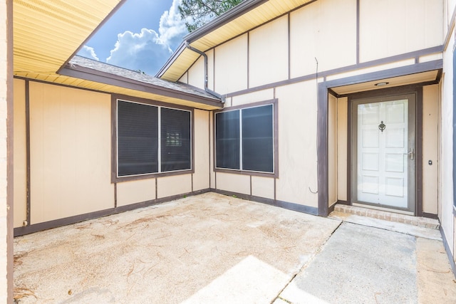 9938 Rustic Rock Rd, La Porte, TX 77571 - property entrance with a patio