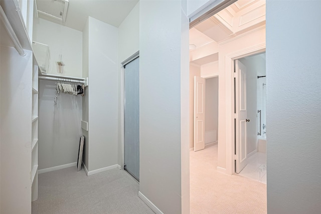 11711 Memorial Dr Unit 213, Houston, TX 77024 - corridor with carpet flooring