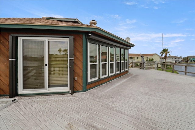 174 Sand Shoals Rd, Freeport, TX 77541 - view of side of property with a deck