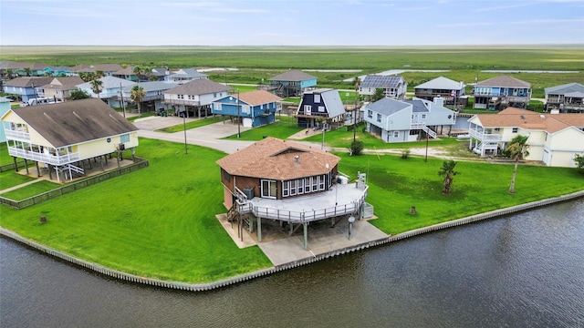174 Sand Shoals Rd, Freeport, TX 77541 - aerial perspective of suburban area with a large body of water