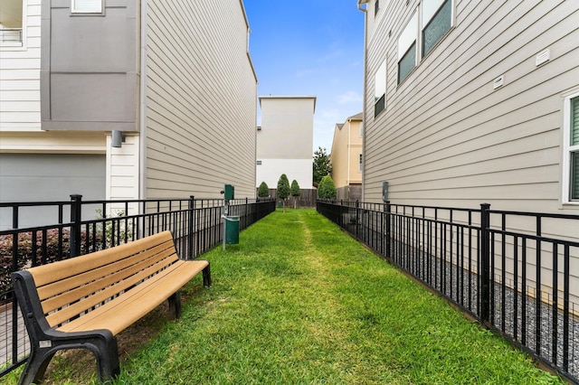 2753 Clinton Dr, Houston, TX 77020 - view of yard featuring an attached garage