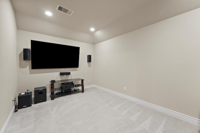 24506 Rossmore Hill Ct, Spring, TX 77389 - home theater featuring carpet and recessed lighting