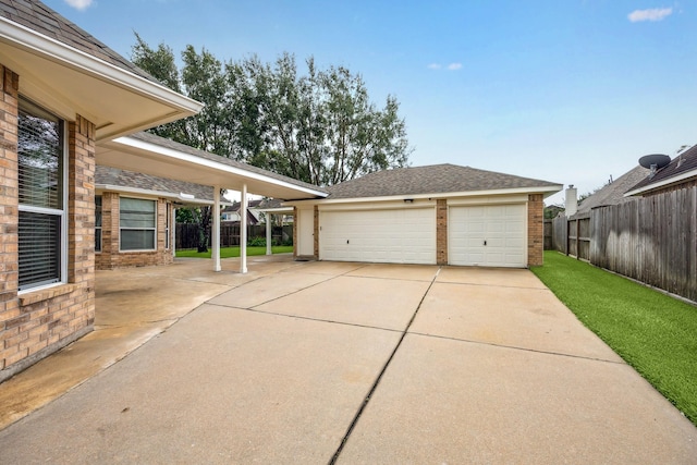 2219 Fenton Rock Ln, Katy, TX 77494 - view of detached garage