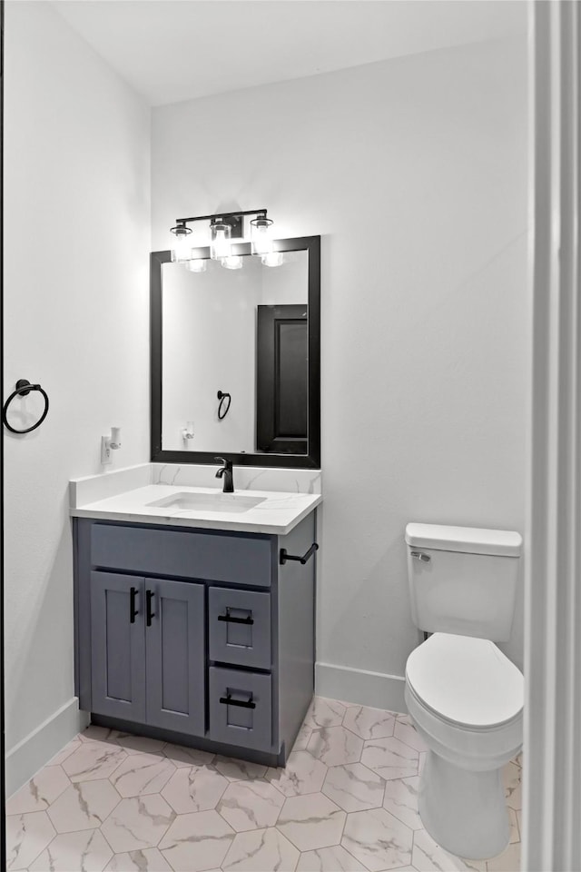 8136 Chateau St, Houston, TX 77028 - bathroom featuring marble finish floors and vanity