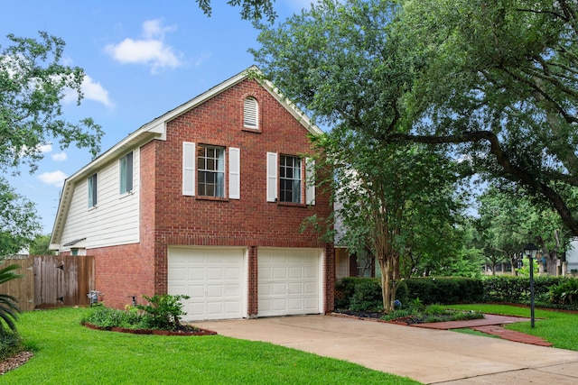902 Mesa Terrace Dr, Katy, TX 77450 - traditional home featuring brick siding, concrete driveway, and a garage