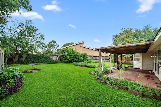 902 Mesa Terrace Dr, Katy, TX 77450 - fenced backyard featuring a patio area
