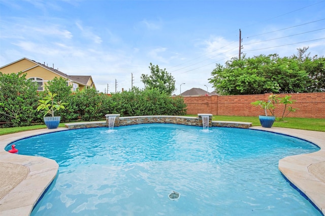 12102 Accorso St, Richmond, TX 77406 - view of pool featuring a fenced backyard