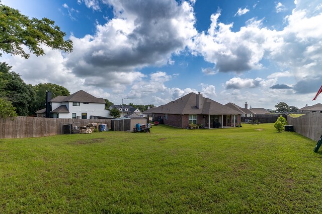 1803 Twin Oaks Cir, Brenham, TX 77833 - view of fenced backyard
