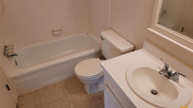 1557 Bonanza Rd Unit 557, Houston, TX 77062 - bathroom featuring tile patterned floors, vanity, and shower / bath combination